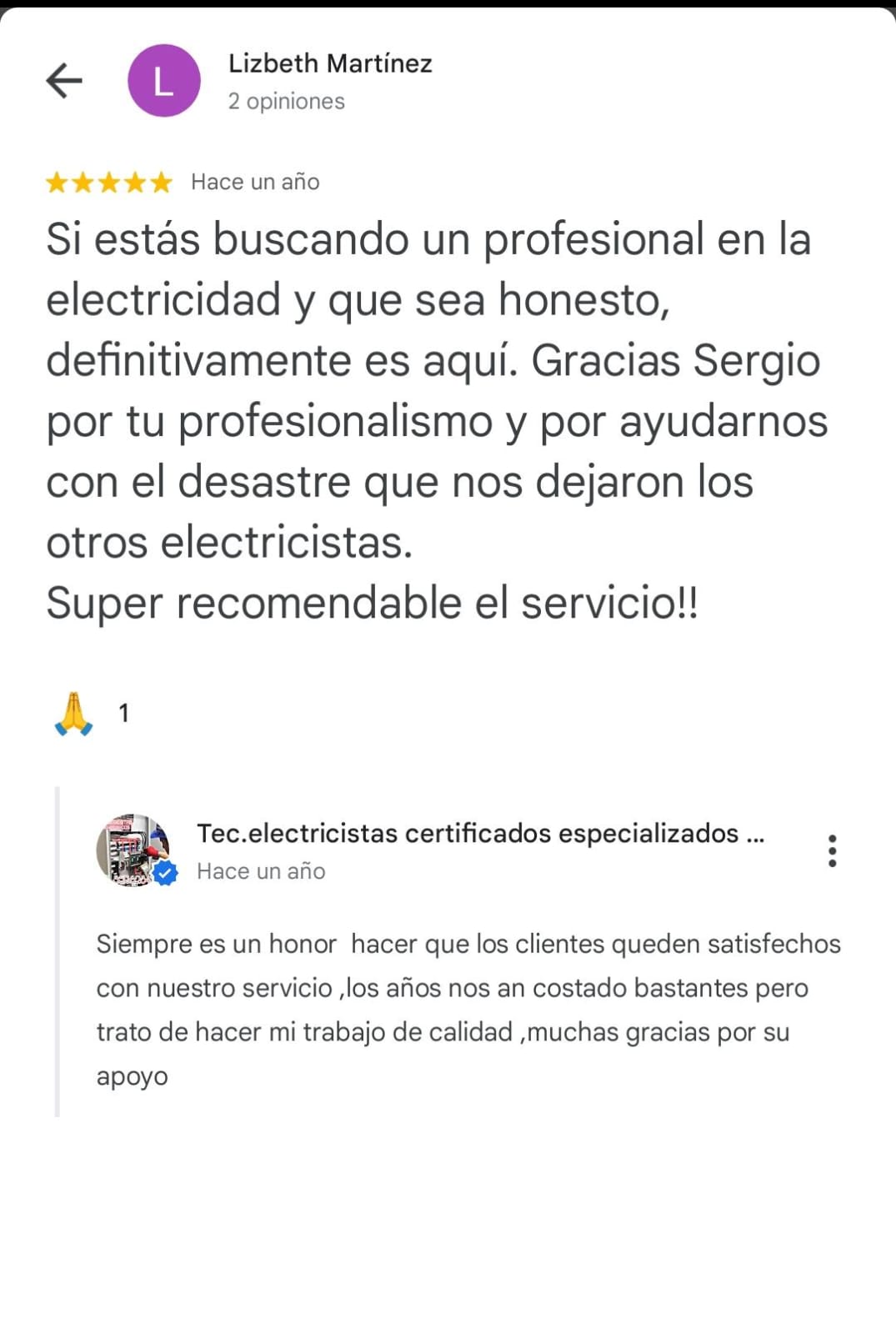 Electricista 1